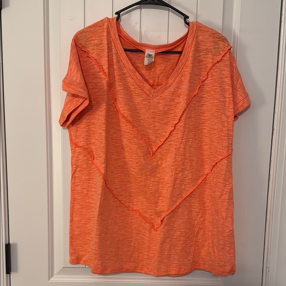 Sew In Love Tops - Women's sew in love Orange V-Neck Top never worn